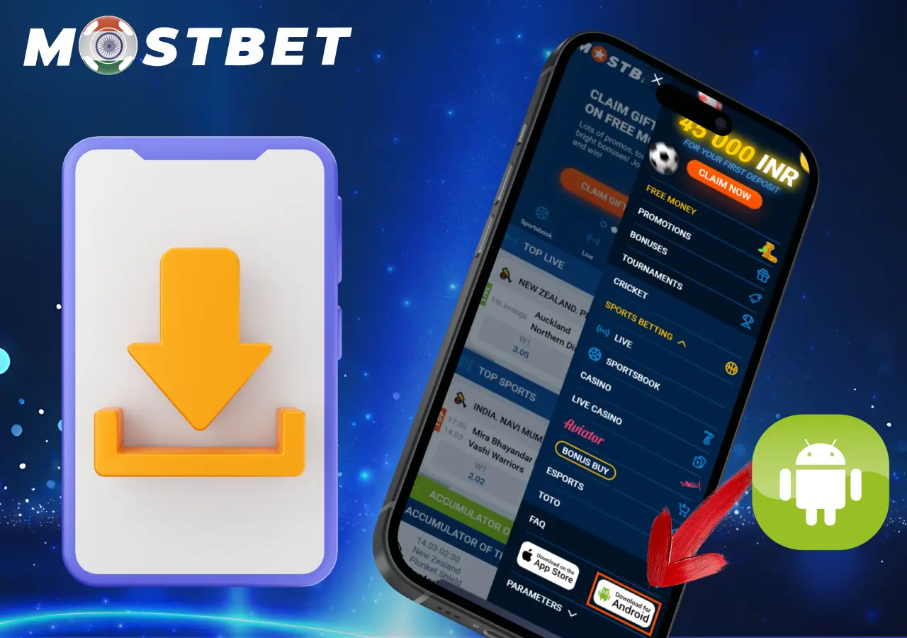 Downloading the Mostbet app on Android: installation guide and system requirements.