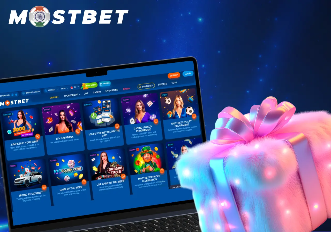 Mostbet bonus program: welcome bonus, promotions, and terms.