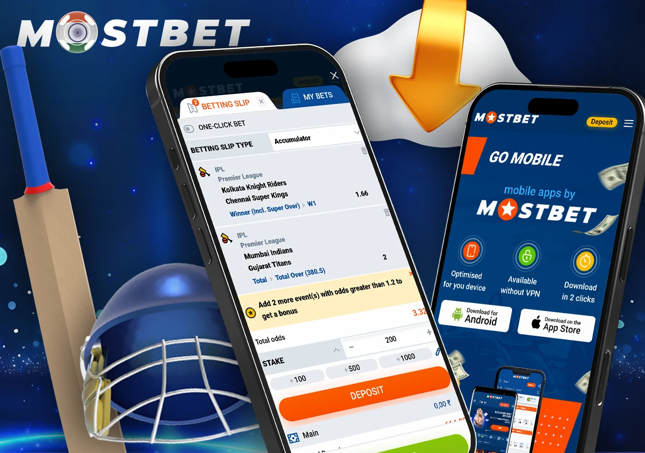Place smart bets on live matches using the official MostBet app for Android and iOS